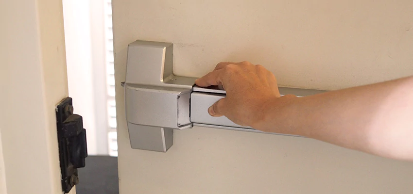 Roller Gate Panic Bar Installation in Laguna Niguel, California
